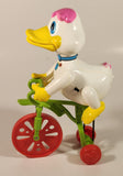1982 Botoy Circus Duck Riding on Tricycle Battery Operated Plastic Toy in Box