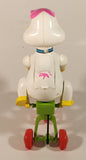 1982 Botoy Circus Duck Riding on Tricycle Battery Operated Plastic Toy in Box