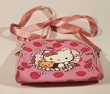 Hello Kitty Pink Zippered Purse Bag