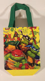2023 Paramount Pictures Nickelodeon TMNT Teenage Mutant Ninja Turtles 6 3/4" x 8" Yellow Reusable Tote Bag