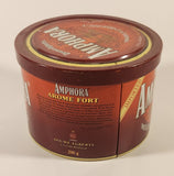 Vintage Douwe Egbert's Amphora Mild Cavendish Mild Aromatic Pipe Tobacco Red Tin Metal Can
