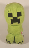 2022 Jazwares Mojang Minecraft Jinx Creeper 10" Stuffed Plush Toy
