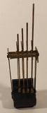 Vintage 4-Bar Westminster Chime Block with Hammers Clock Part