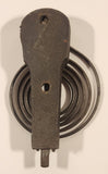 Antique Cast Iron Clock Gong Coil and Base Possibly Sessions