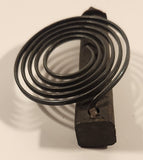 Antique Cast Iron Clock Gong Coil and Base Possibly Ingraham