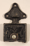 Vintage Ansonia Cast Iron Wall Clock Gong Base 2" x 3 1/4"