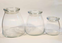 Libbey Vibe Clear Glass Jar Set of 3