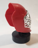 NHL Red Plastic 3 3/4" Tall Goalie Mask Toy