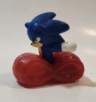 2022 McDonald's Sonic The Hedgehog 2 Movie Sonic 2 1/4" Tall Plastic Toy Figure