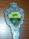 1970s Puerto Rico Palm Tree Island Collectible Spoon - Treasure Valley Antiques & Collectibles