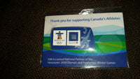 Vancouver Olympics 2010 GM General Motors Lapel Pin in Package - Treasure Valley Antiques & Collectibles