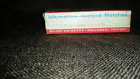 Vintage 1960-70s Eddy Redbird Strike Anywhere Matches Cardboard Advertising Empty Box Center Logo - Treasure Valley Antiques & Collectibles