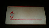 Vintage 1960-70s Eddy Redbird Strike Anywhere Matches Cardboard Advertising Empty Box Center Logo - Treasure Valley Antiques & Collectibles