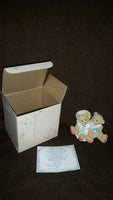 Cherished Teddies Bear in Sailor Suit Figurine Heidi and David Special Friends - Treasure Valley Antiques & Collectibles