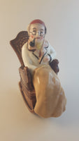 Vintage Norcrest Grandpa with Pipe in Rocking Chair Salt or Pepper Shaker Japan - Treasure Valley Antiques & Collectibles