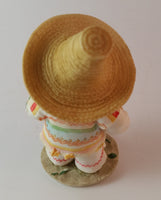 Cherished Teddies Boy Holding Cactus Figurine Mexico "I Found An Amigo In You" - Treasure Valley Antiques & Collectibles