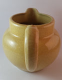 Vintage Yellow Milk Creamer Water Pottery Pitcher Jug - Treasure Valley Antiques & Collectibles