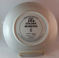 McDonald's Golden Moments Franklin Mint Collector Plate by Bill Bell ***Stand not included*** - Treasure Valley Antiques & Collectibles