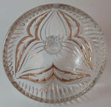 Vintage Princess House Germany 24% Lead Crystal Gold Trim Candy Dish With Lid - Treasure Valley Antiques & Collectibles