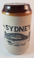 Vintage "Greetings From Australia" Sydney Ceramic Sugar or Salt and Pepper Shaker - Treasure Valley Antiques & Collectibles