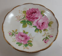 1950s Royal Albert American Beauty Pink Roses Saucer Plate - Treasure Valley Antiques & Collectibles