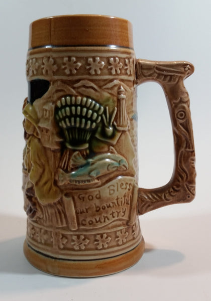 Rare 1967 Canadian Centennial Beer Stein Tankard - Treasure Valley Antiques & Collectibles