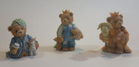 Cherished Teddies Three Kings Figurines Wilbur, Richard, Edward 1992 #950718 In Box - Treasure Valley Antiques & Collectibles