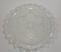 Vintage Hobnail Bubble Ball Pattern Crystal Plate - Treasure Valley Antiques & Collectibles