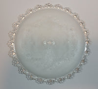 Vintage Hobnail Bubble Ball Pattern Crystal Plate - Treasure Valley Antiques & Collectibles