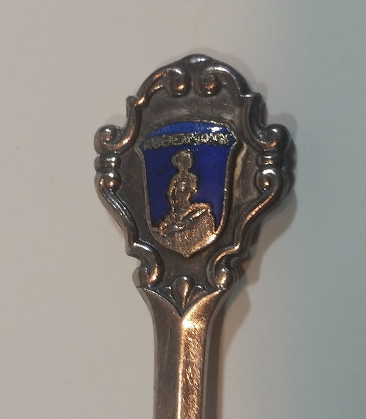 Vintage Kovenhavn (Copenhagen) Denmark The Little Mermaid Statue Souvenir Spoon - Treasure Valley Antiques & Collectibles