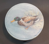 Vintage Mallard Duck Biscuits or Candy Round Storage Tin - Treasure Valley Antiques & Collectibles