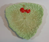 Antique 1930s Carlton Ware Tomato Leaf Shaped Serving Dish - Treasure Valley Antiques & Collectibles