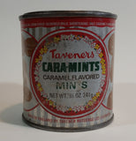 Vintage Taveners Cara Mints Caramel Flavored Candy Tin - Treasure Valley Antiques & Collectibles