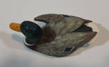 Vintage Very Rare Marshland Collectibles Small Mallard Duck Drake Raised Wing Decoy - Treasure Valley Antiques & Collectibles