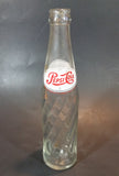 1973 Dual Logo Pepsi-Cola Pepsi 10 Fl oz. Clear Twist Soda Pop Bottle - Treasure Valley Antiques & Collectibles