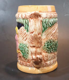 1950s German Oktoberfest Beer Stein Woman and Man Sitting Made in Japan - Treasure Valley Antiques & Collectibles