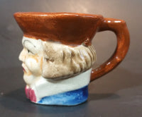 Vintage Mid-Century Miniature Toby Face Mug Colonial Man - Hand Painted - Treasure Valley Antiques & Collectibles