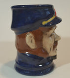 Vintage Rare Blue Handpainted German Sailor with Pipe Character Jug Stein - Treasure Valley Antiques & Collectibles