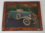 Vintage Framed Advertising Photograph of a 1930s Packard Eight Speedster - Treasure Valley Antiques & Collectibles