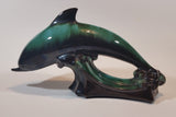 Beautiful 1970s Blue Mountain Pottery Dolphin Ornament - Treasure Valley Antiques & Collectibles