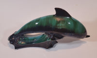 Beautiful 1970s Blue Mountain Pottery Dolphin Ornament - Treasure Valley Antiques & Collectibles