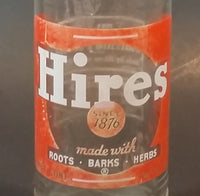 1950s Hires Root Beer 10 FL. Oz. Bottle - No City - Rare - Treasure Valley Antiques & Collectibles