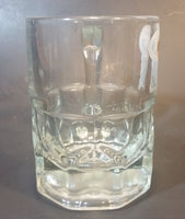 1970s A & W Root Beer Logo 4 1/8" Clear Glass Mug - Treasure Valley Antiques & Collectibles