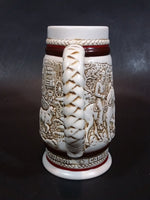 1983 Avon Western Round-Up Chuck Wagon Cattle Drive 5" Beer Stein - Treasure Valley Antiques & Collectibles