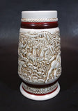 1983 Avon Western Round-Up Chuck Wagon Cattle Drive 5" Beer Stein - Treasure Valley Antiques & Collectibles