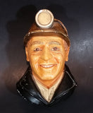 1990 Bossons Legend Products Chalkware Miner Face Wall Decor