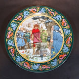 1986 Wedgwood "Arthur Draws The Sword" 9" Limited Edition Collector Plate #8782A In Box - Treasure Valley Antiques & Collectibles