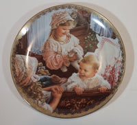 1995 Sandra Kuck Moments at Home Collection "Moments of Love" Limited Edition Collector Plate - Treasure Valley Antiques & Collectibles