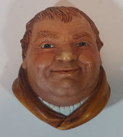 1981 Legend Products England "Friar Tuck" Head Face - Robin Hood Series - Wall Decor Chalkware - Treasure Valley Antiques & Collectibles