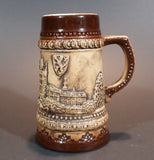 Modern Minitaure Raised Relief Praha Ceska Republika (Prague Czech Republic) Miniature Ceramic Stein - Treasure Valley Antiques & Collectibles